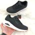 Skechers Uno - Stand on Air fekete női sneaker