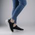 Skechers Bobs Sport Squad Waves - Still Wading fekete női cipő