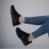 Skechers Slip-Ins - GO Walk 7 - Valin fekete női cipő