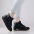 Skechers Uno - Stand High fekete női cipő