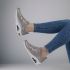 Skechers Tres - Air Uno - Glit-Airy bézs női cipő