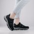 Skechers Relaxed Fit Frego - Lookout Point vízlepergető fekete női cipő