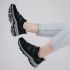 Skechers Relaxed Fit Frego - Lookout Point vízlepergető fekete női cipő