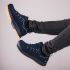 Skechers Work - Malad II Comp Toe sötétkék betétes cipő