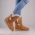 Skechers Keepsakes Wedge - Cozy Peak barna bélelt női csizma