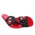 Luofu - Strawberry fekete gyerek papucs