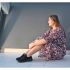 Skechers Ultra Flex 3.0 - Classy Charm fekete női bebújós cipő