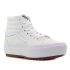 Vans Sk8-Hi Stacked fehér platformos női cipő