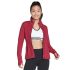 Skechers Apparel GO Walk Mesh bordó női pulóver