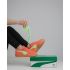 Puma Palermo Moda Xtra Gum korall cipő