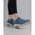 Skechers Uno - Wedge - Hi Steps kék női cipő