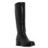 Yolera - Michell fekete női magasszárú csizma