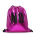 Borgo Yes/No magenta latex tornazsák