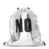 Borgo Yes/No ezüst latex tornazsák