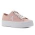 Calvin Klein Vulcanized Flatform rózsaszín női cipő
