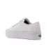 Calvin Klein Flatform Vulcanized fehér platformos női cipő