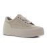 Calvin Klein Vulcanized Flatform Low Cut platformos bézs női cipő
