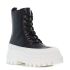Calvin Klein Flatform Lace Up fekete női bakancs
