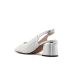 Yolera - Mia ezüst női magassarkú -BY6932-1