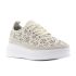 Yolera - Pattern bézs női sneaker