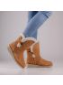 Skechers Keepsakes Wedge Cozy Peak  49811-TAN