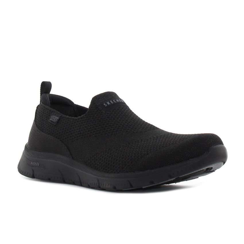 Skechers - Arch Fit 2.0 Cascade fekete női fitnesz cipő bebújós cipő