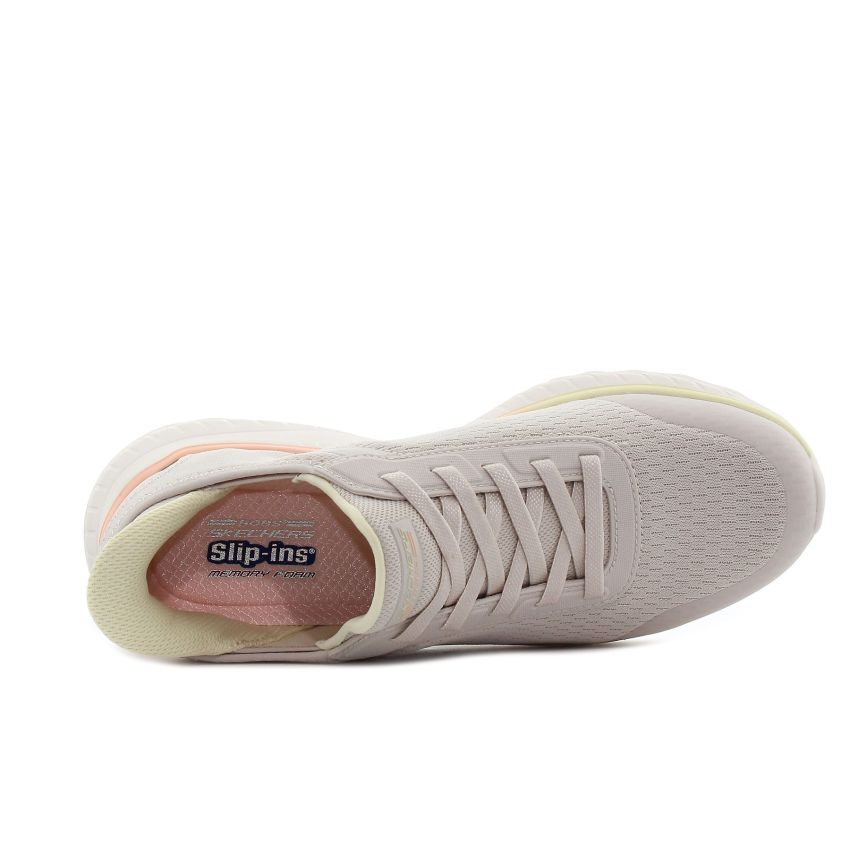 Skechers - Slip-Ins Bobs Squad Chaos Ombre Paradise bézs női sneaker