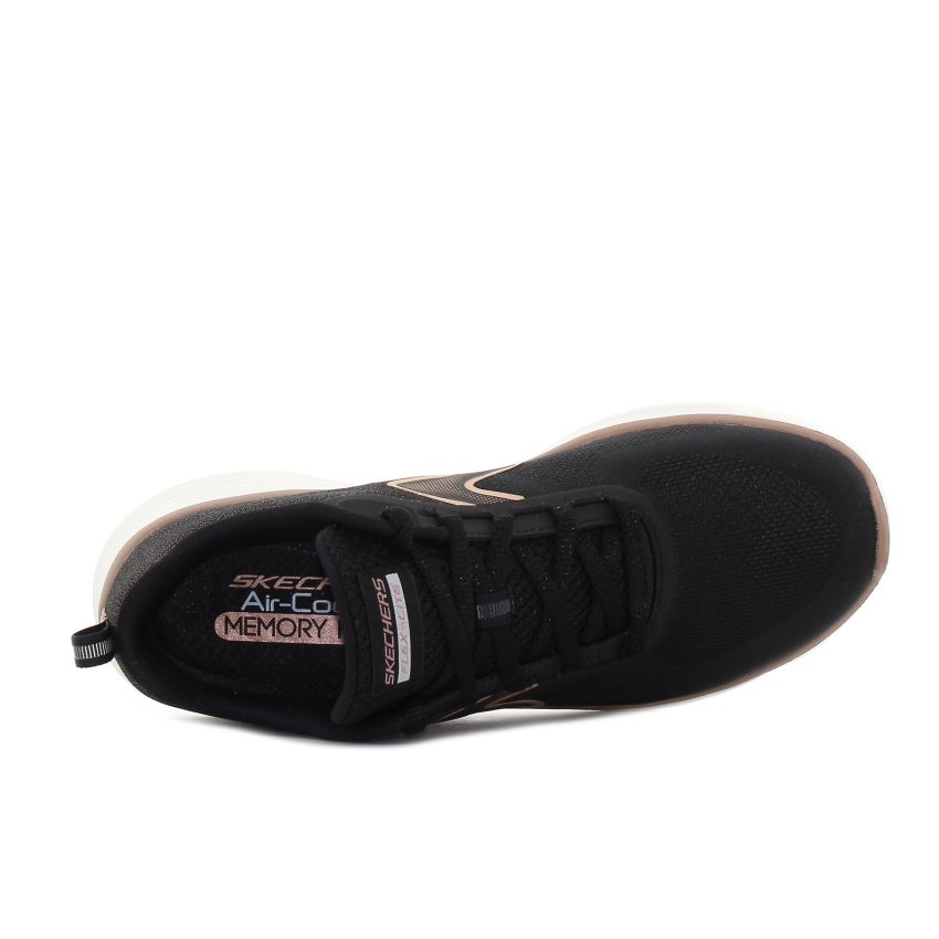 Skechers - Flex Appeal 5.0 Luxe Glow fekete női fitnesz cipő