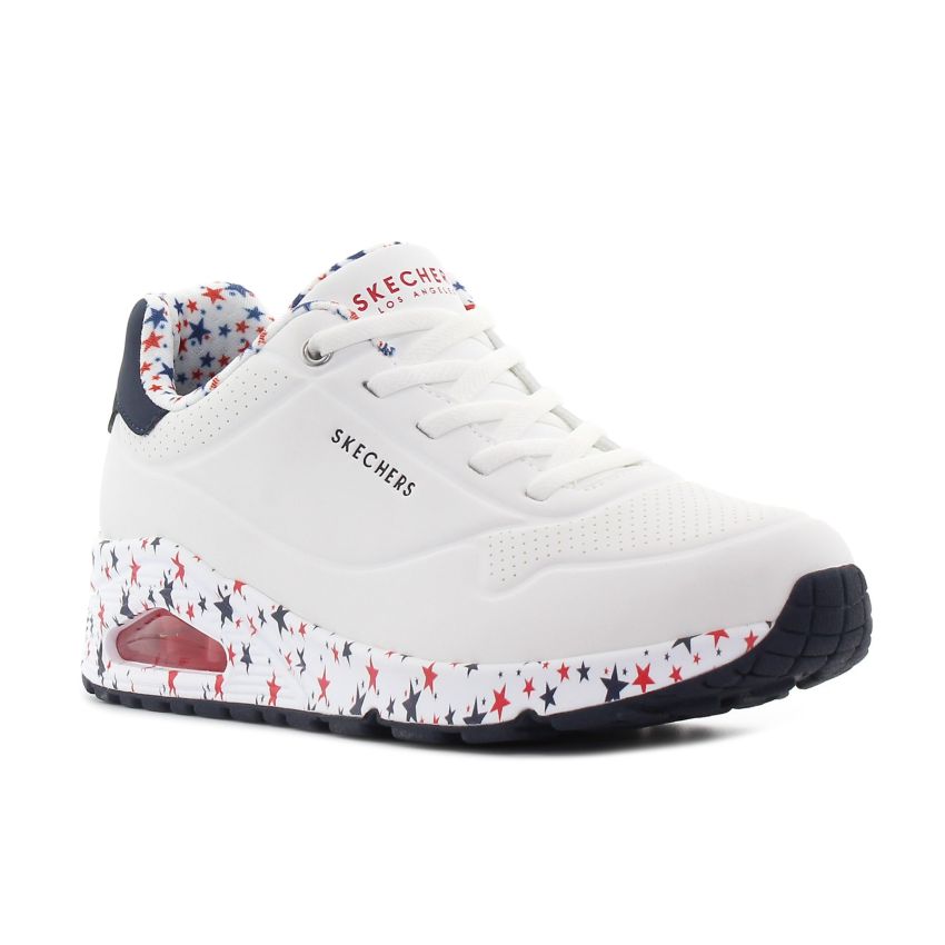 Skechers - Uno Free Stryde fehér női sneaker