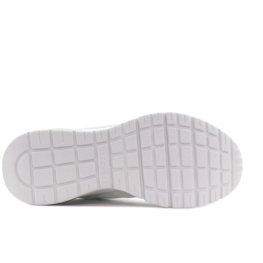 Skechers - Slip-Ins Uno Flex Step N Knit fehér női fitnesz cipő
