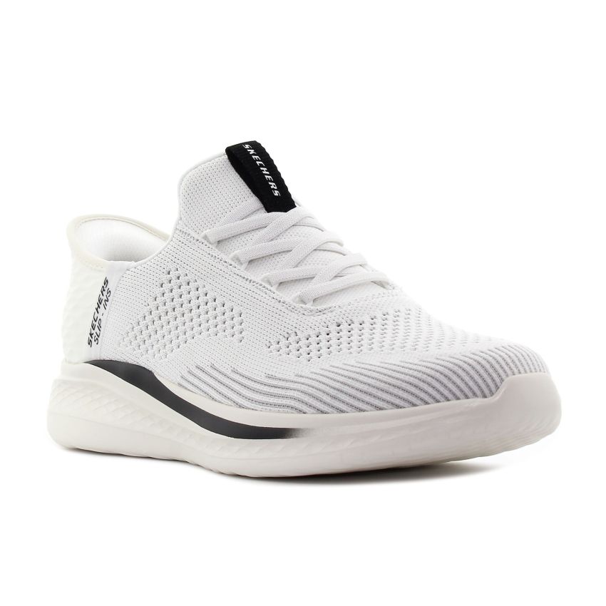 Skechers - Slip-Ins Slade Quinto fehér férfi fitnesz cipő