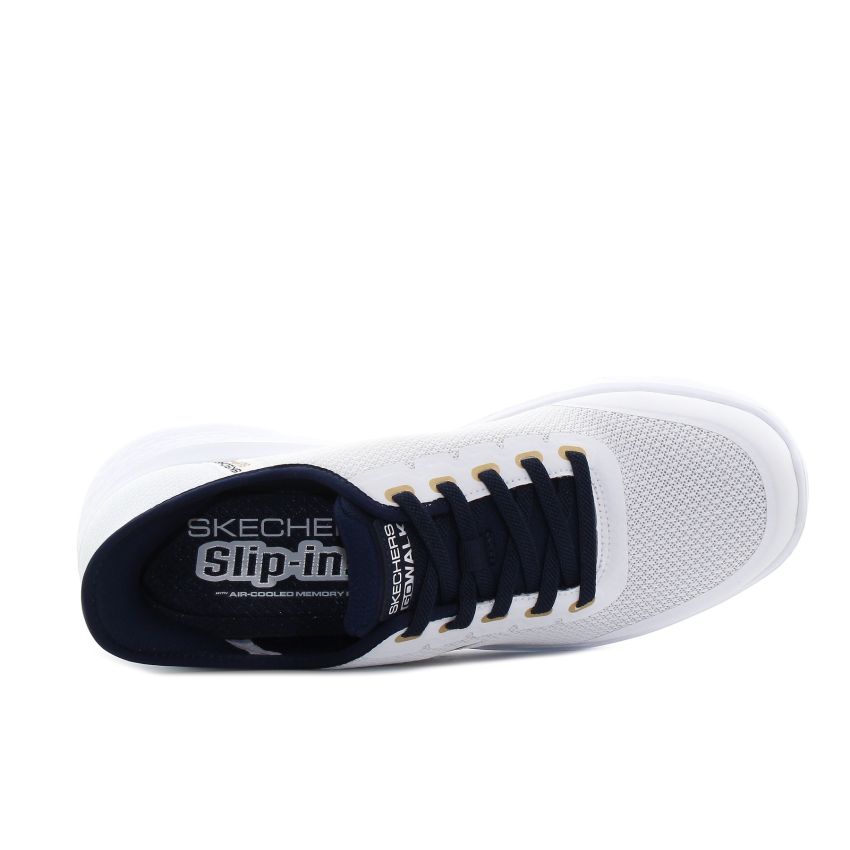 Skechers - Slip-Ins GO Walk Flex Netro fehér férfi sneaker