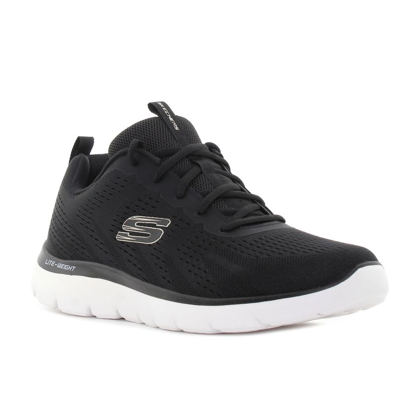 Skechers - Summits Torre fekete férfi fitnesz cipő sneaker