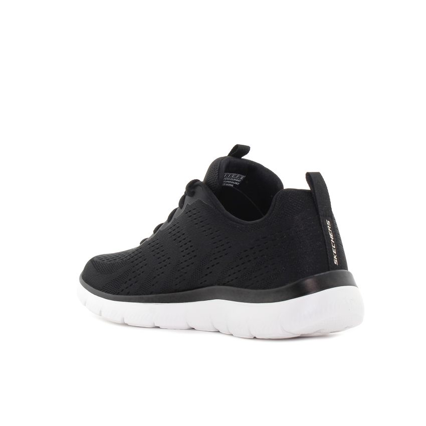 Skechers - Summits Torre fekete férfi fitnesz cipő sneaker