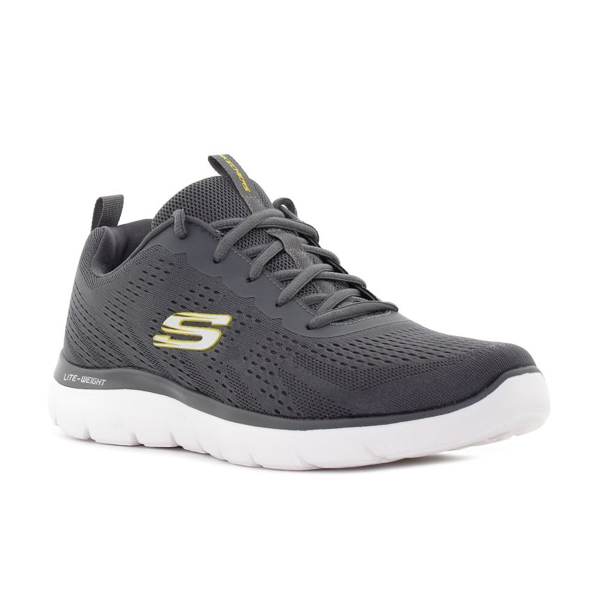 Skechers - Summits Torre szürke férfi fitnesz cipő sneaker