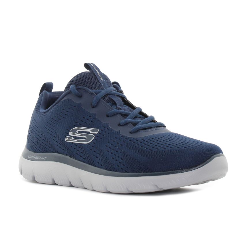 Skechers - Summits Torre sötétkék férfi fitnesz cipő sneaker