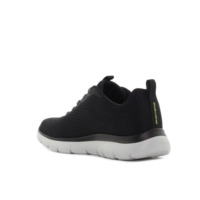 Skechers - Summits Eckler fekete férfi fitnesz cipő sneaker