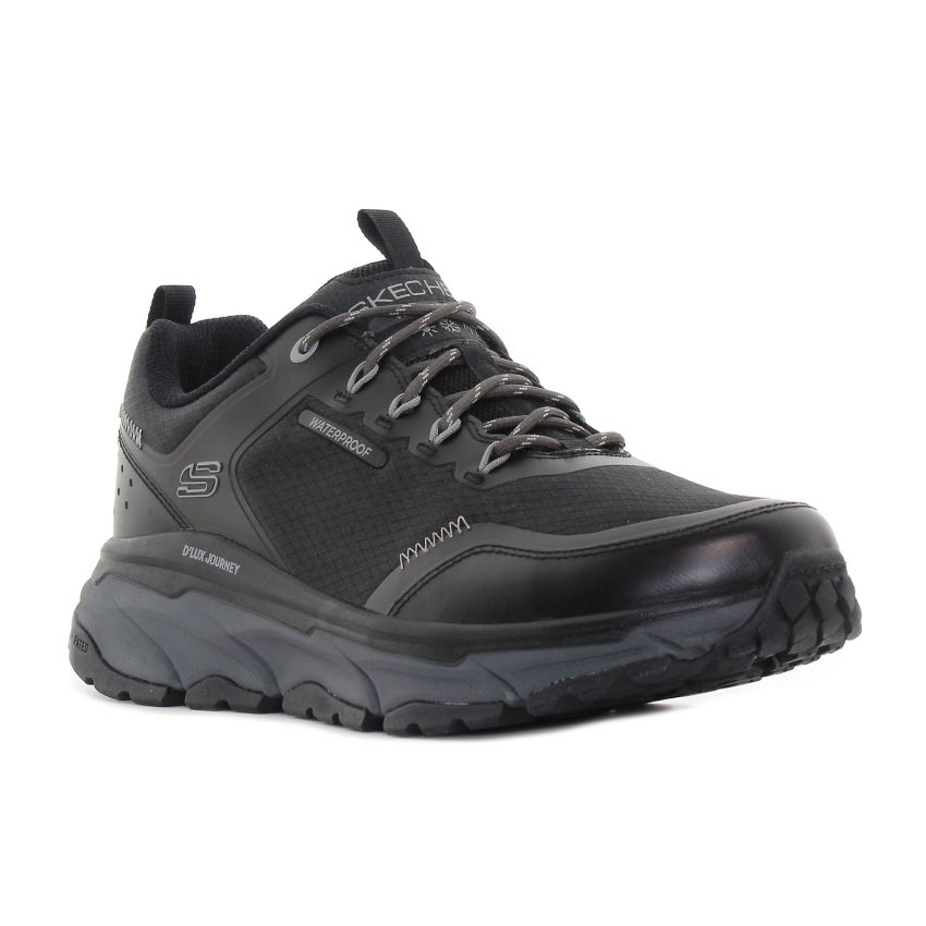 Skechers - D'Lux Journey Slate Peak fekete férfi sneaker -237419-BKCC