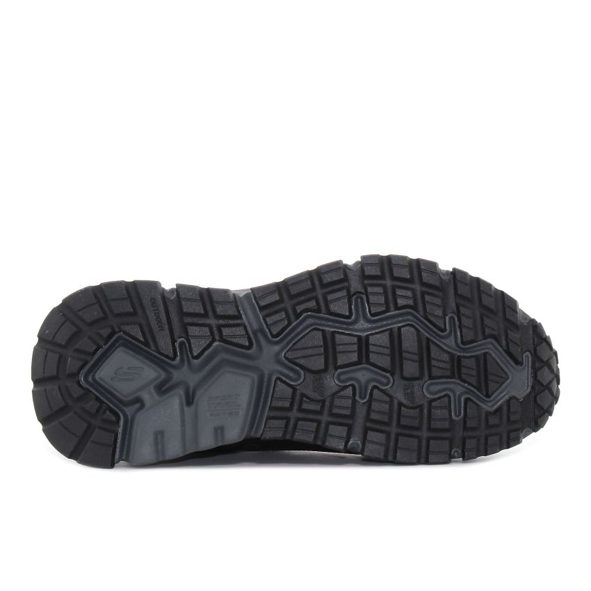 Skechers - D'Lux Journey Slate Peak fekete férfi sneaker -237419-BKCC