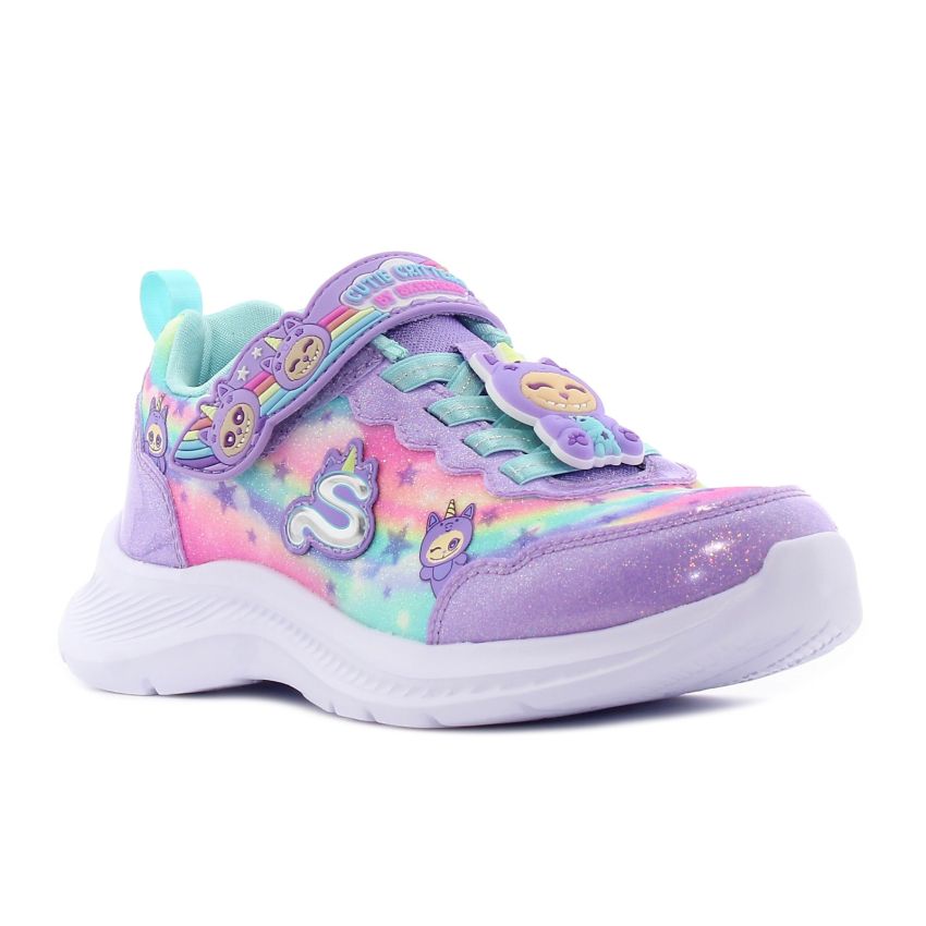 Skechers - Jumpsters 2.0 Cutie Critter lila lány sneaker