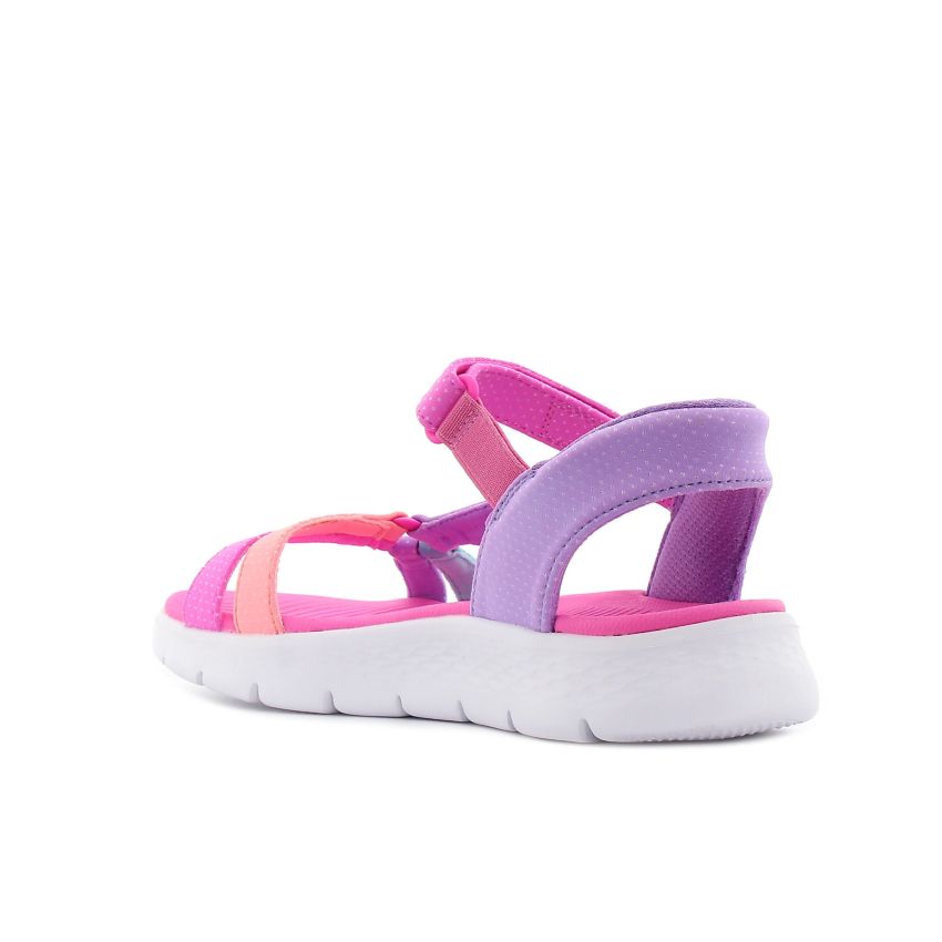 Skechers - Slip-Ins GO Walk Flex Sandal Lots Of Sole rózsaszín lány szandál