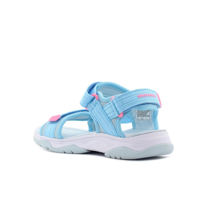 Skechers - Tread Seeker kék lány szandál