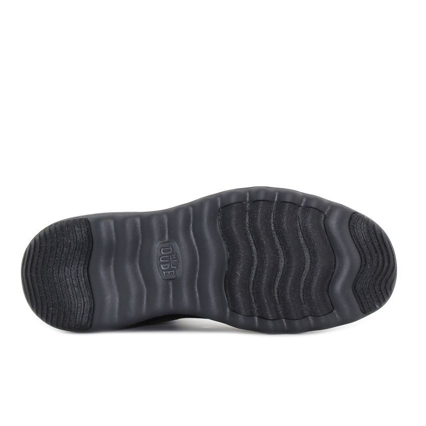 HeyDude - Branson Craft fekete férfi csizma