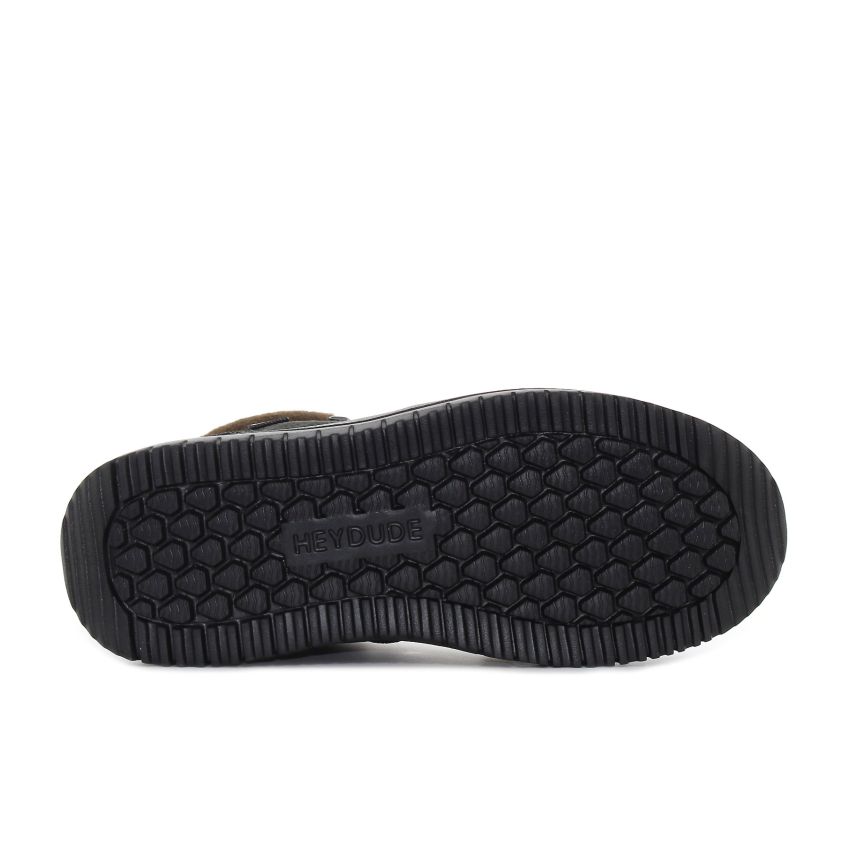 HeyDude - Bradley Boot fekete férfi bakancs