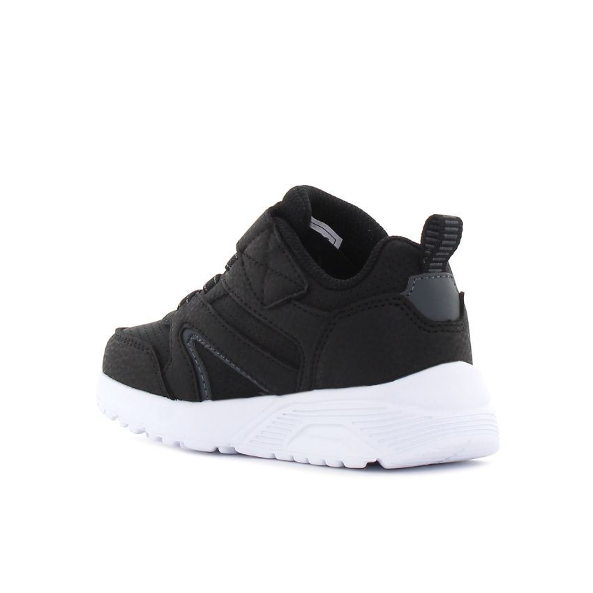 Skechers - Uno Lite Echo Surge fekete fiú baba sneaker