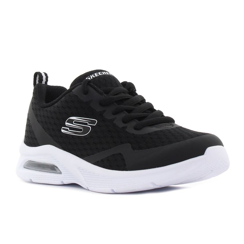 Skechers - Microspec Max fekete fiú sneaker