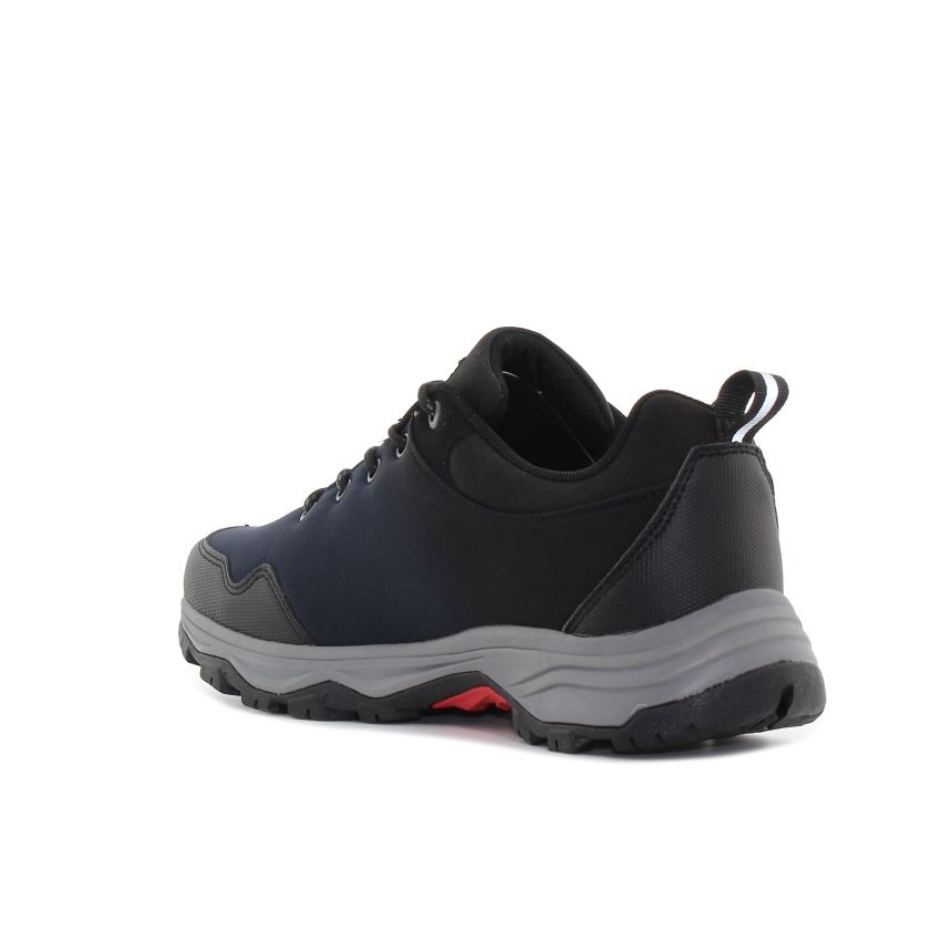 Knup - Soft Shell sötétkék férfi vízálló terepcipő -417M2