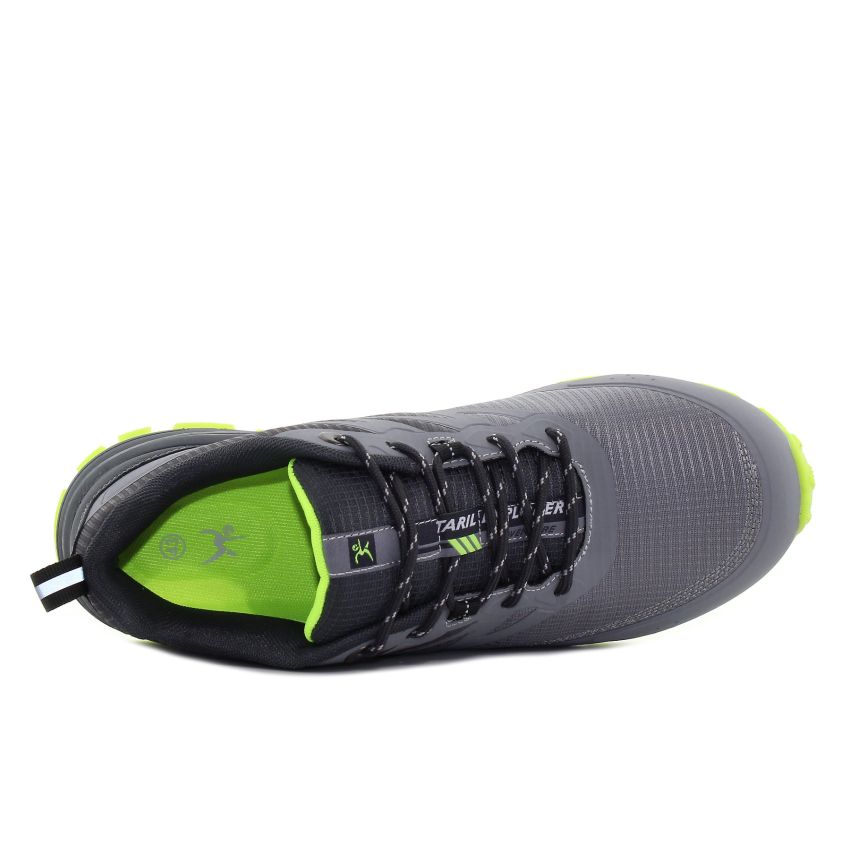 Knup - Trail Run szürke férfi sneaker -423M4