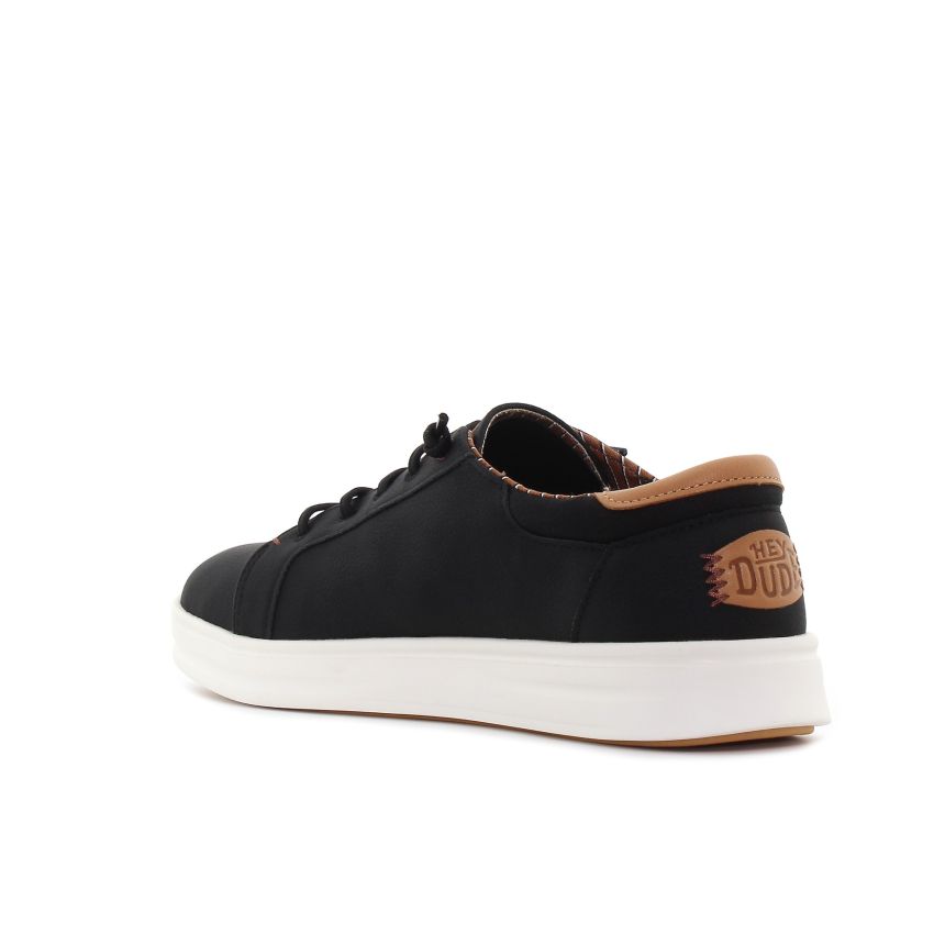 HeyDude - Classic Paul Pro fekete férfi sneaker