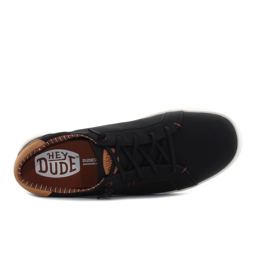 HeyDude - Classic Paul Pro fekete férfi sneaker
